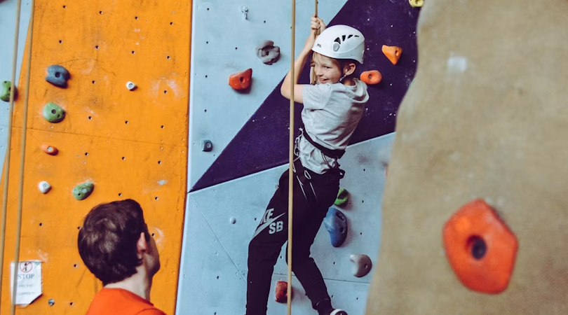 Indoor Climbing and Guided Beginner Climbs