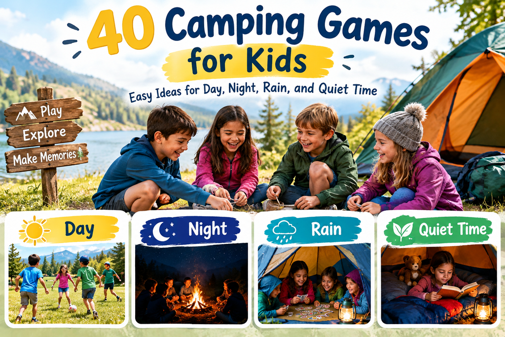 How to Pick the Right Camping Games for Kids