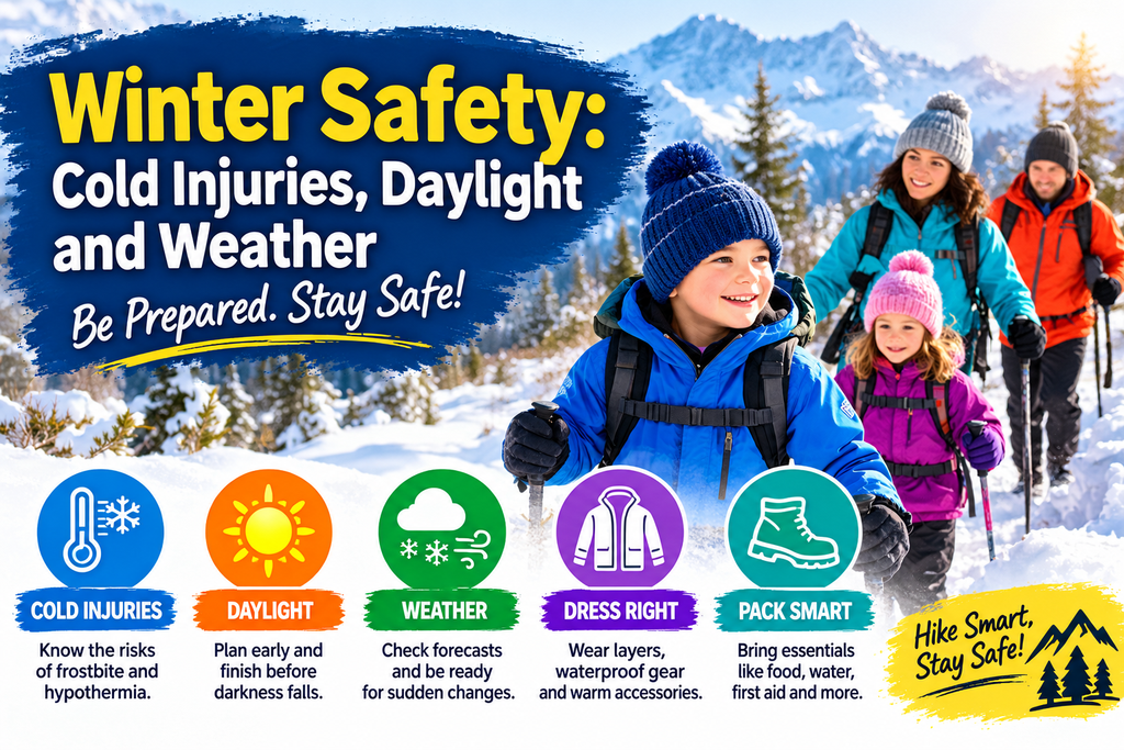 Winter Safety: Cold Injuries, Daylight and Weather