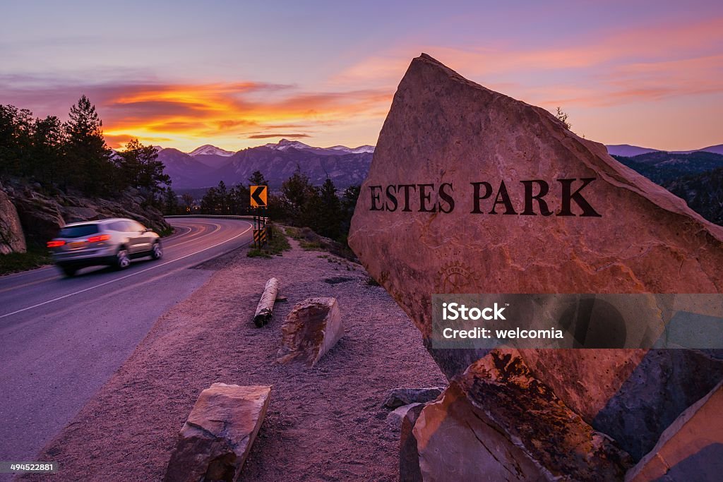 Estes Park, Colorado (Rocky Mountains)